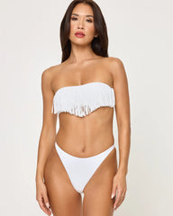 Dixie Bikini Top & Leilani Bikini Bottom - White by L*Space