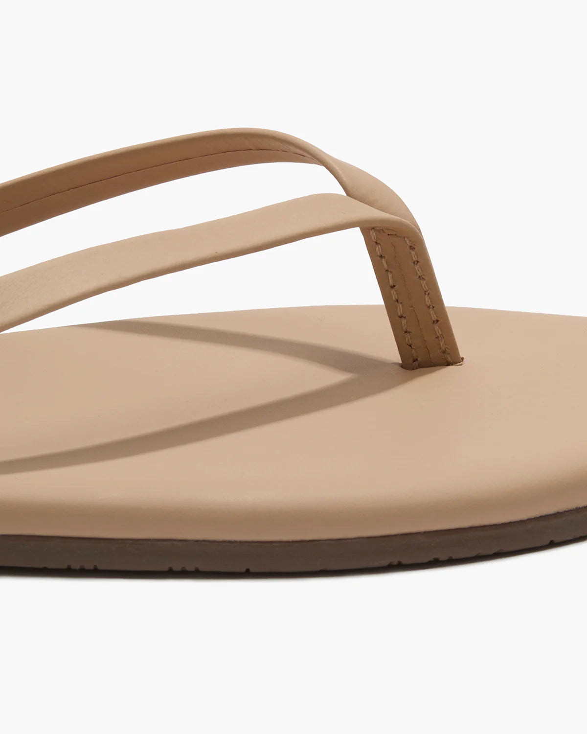 Lily Nudes Leather Flip Flops - Sunkissed by Tkees