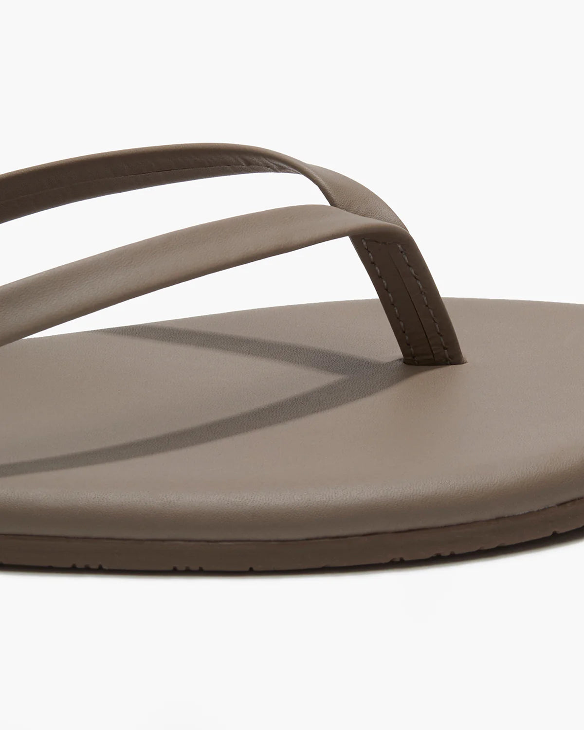 Lily Liners Leather Flip Flops - Biscuit by Tkees