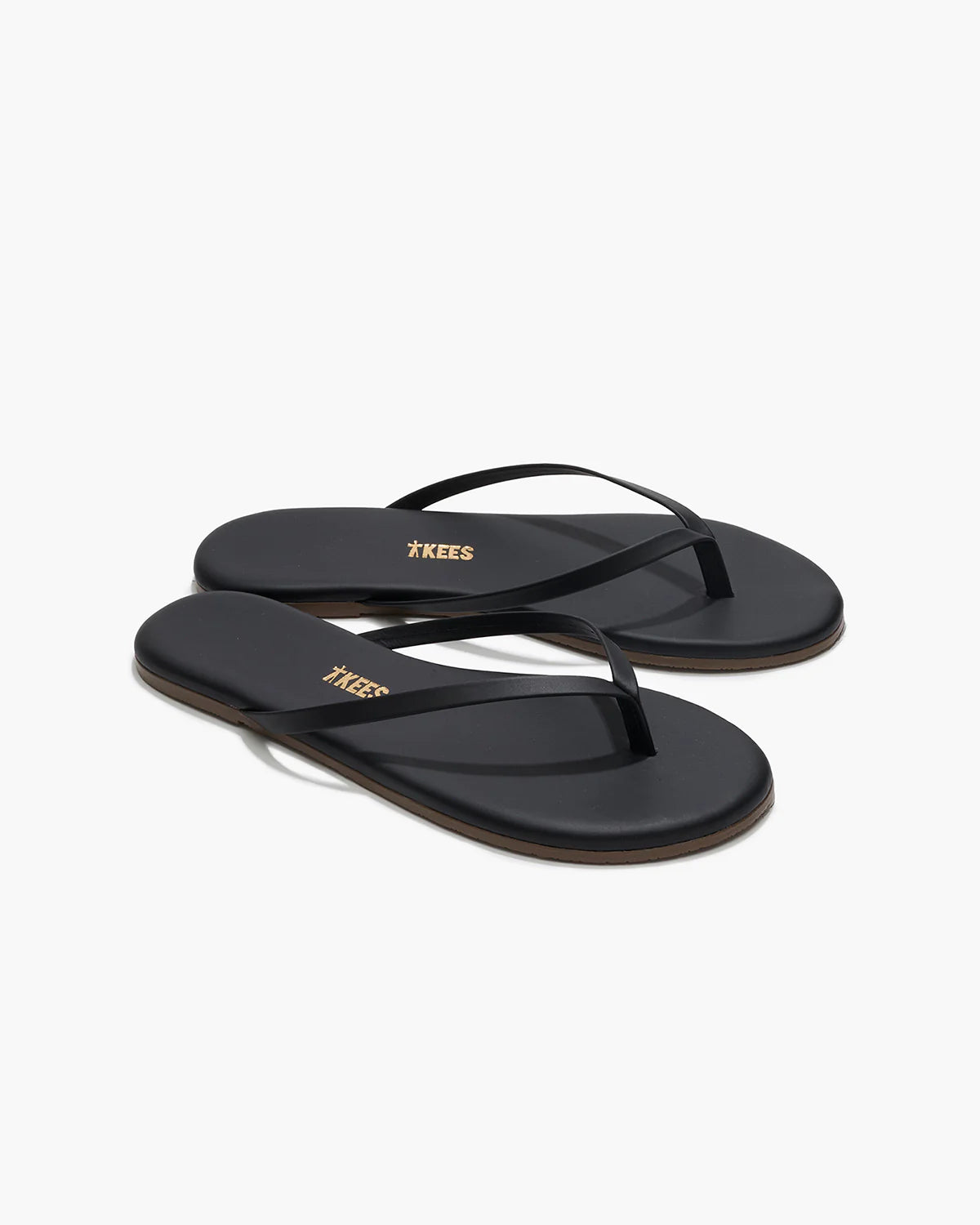 Lily Liners Leather Flip Flops - Sable by Tkees
