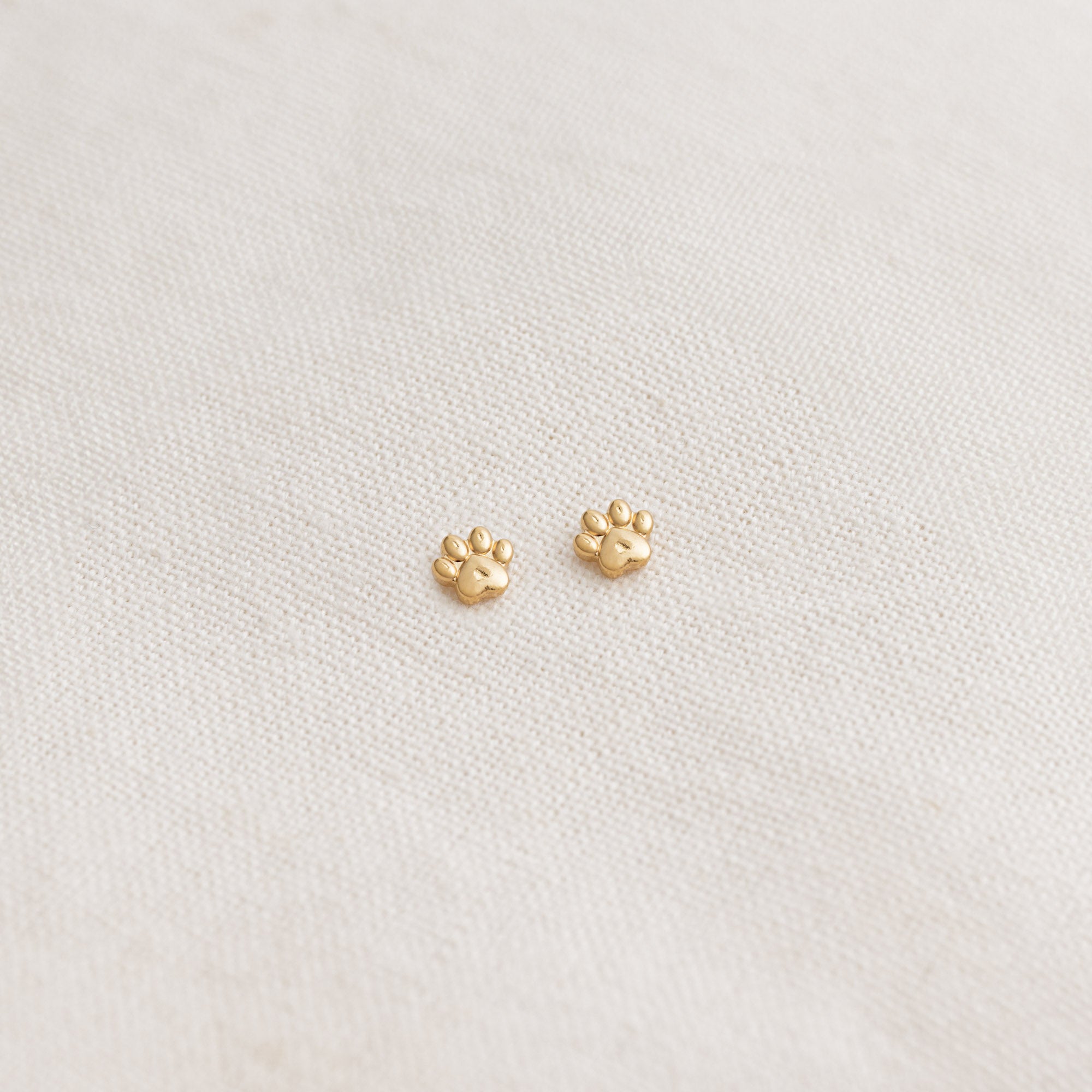 Paw Stud Earrings