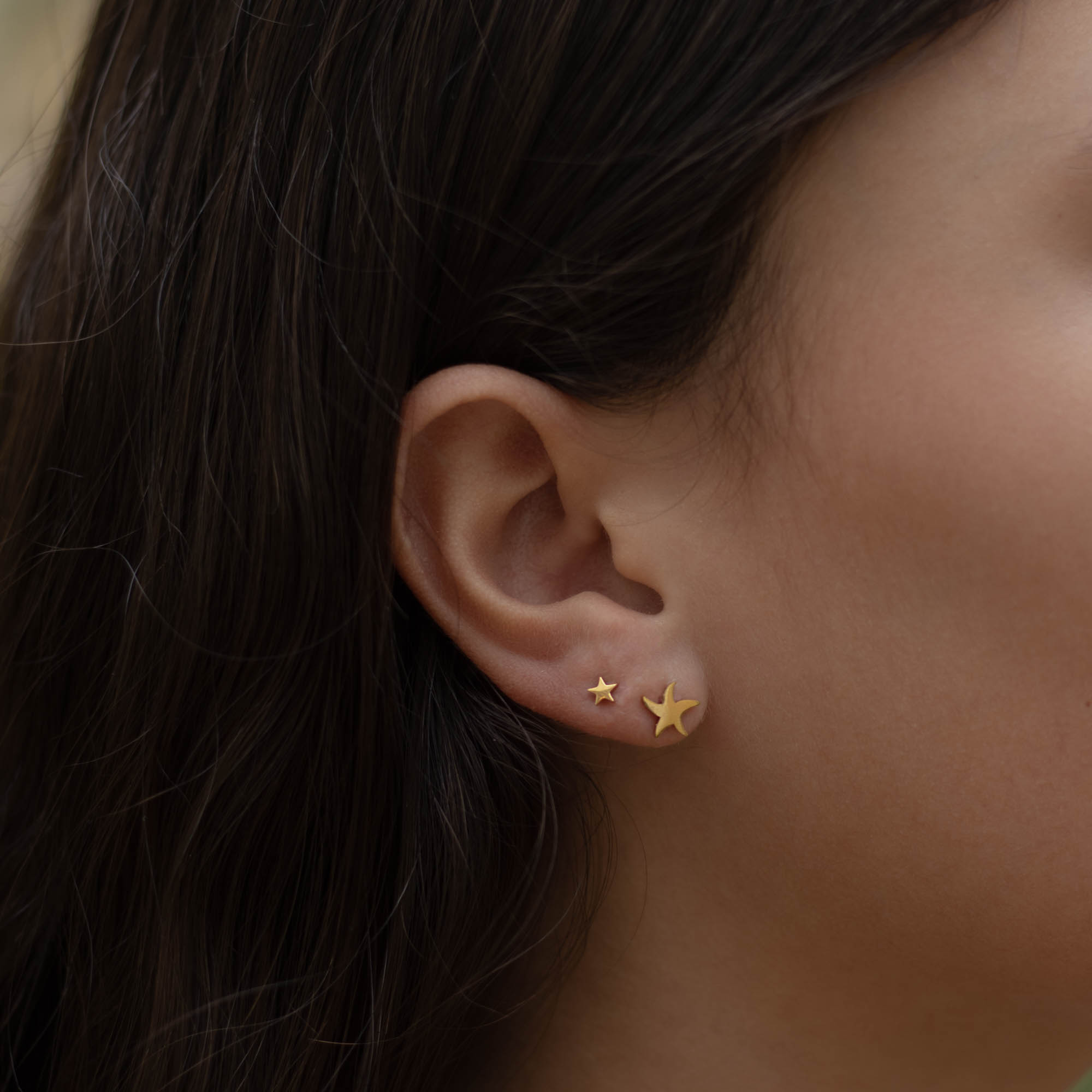 Tiny Star Studs