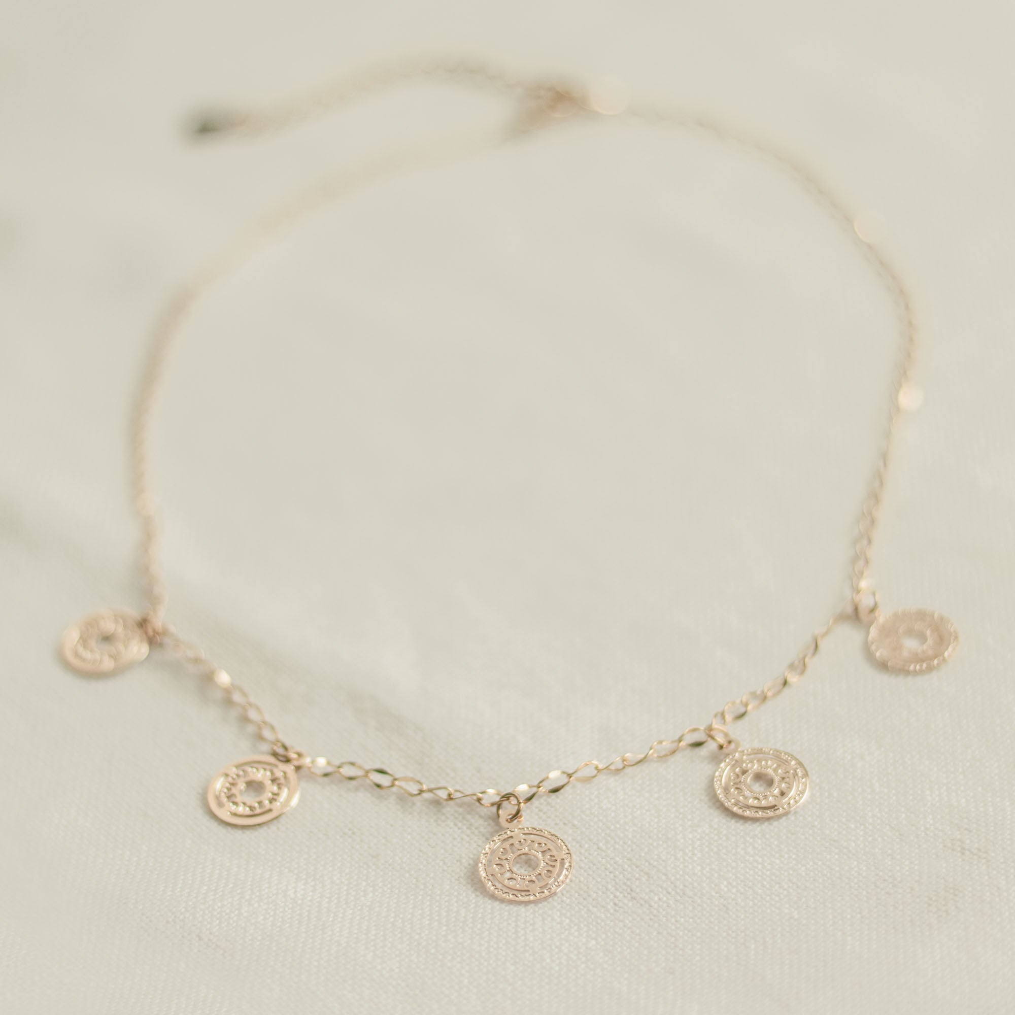 Gap Mandala Charms Necklace