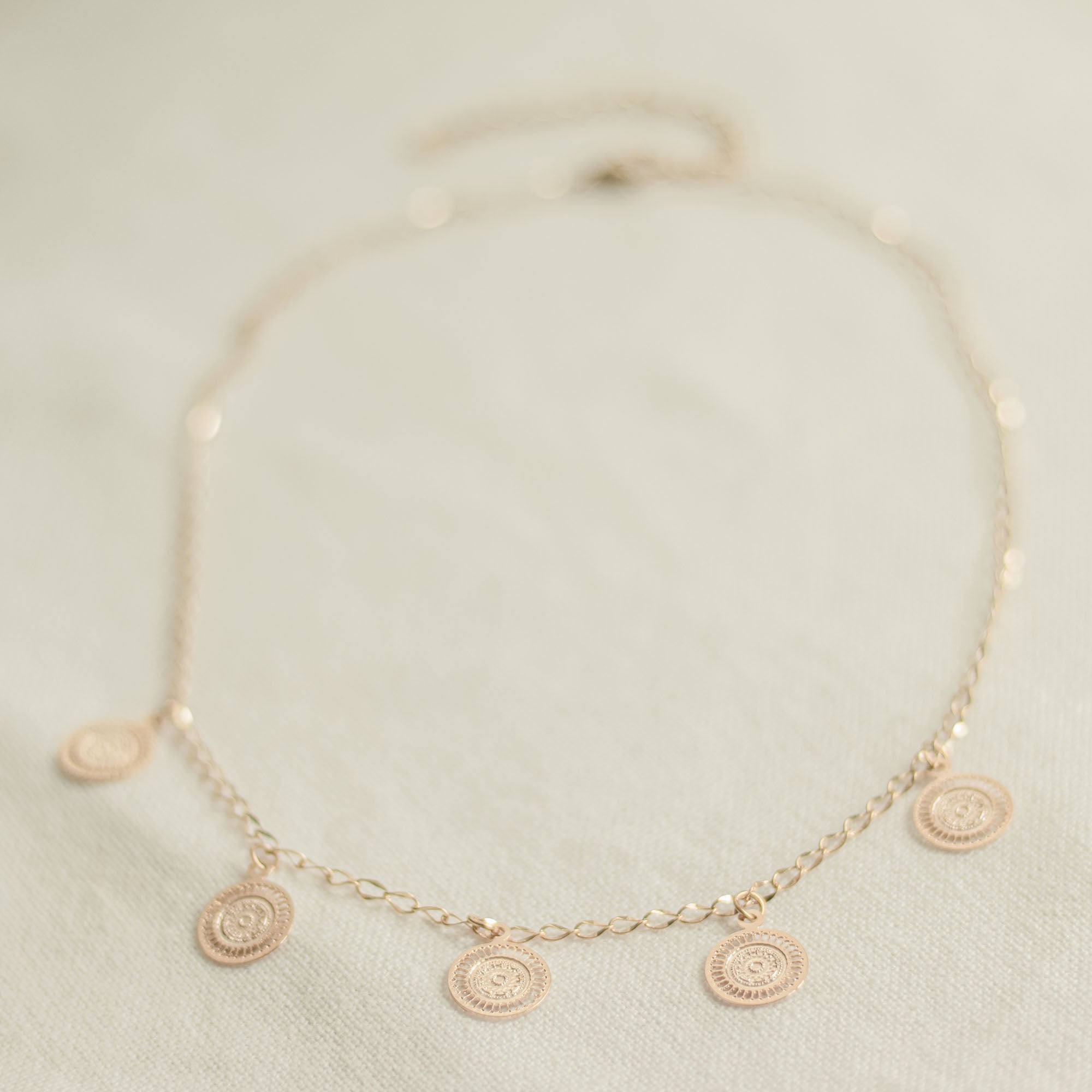 POS - Coin Mandala Charms Necklace