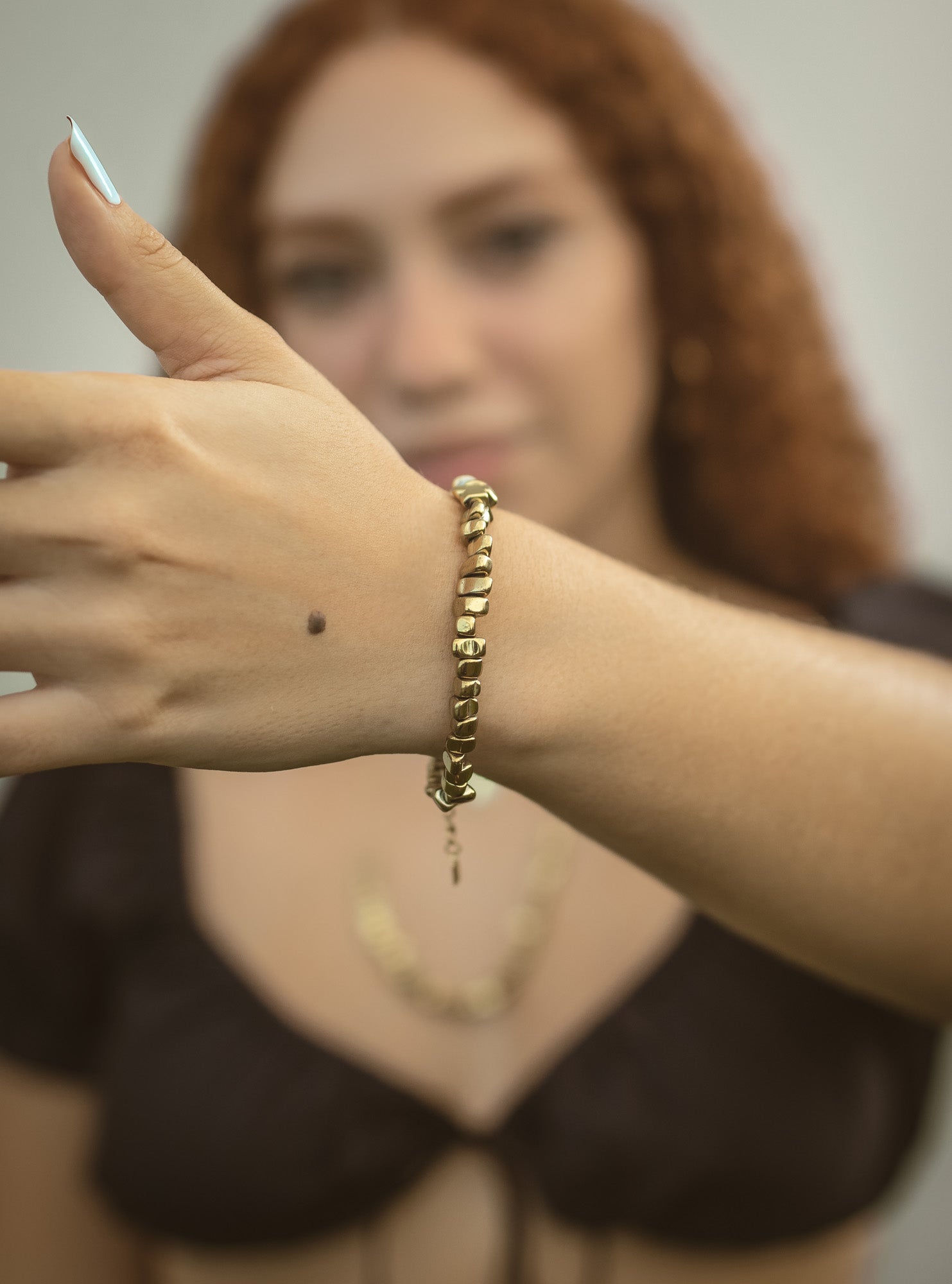 Chips Hematite Bracelet