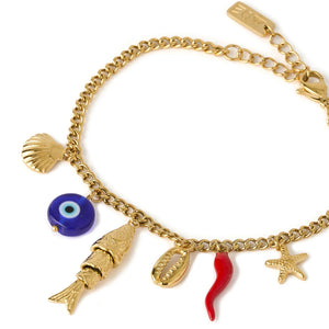 Oceanus Charm Bracelet by Arms of Eve