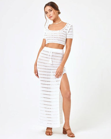 Coralito Dress Ivory by Entreaguas