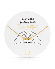 Truly Grateful - Hey Love Necklace By Jūrate Los Angeles