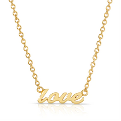 Truly Grateful - Hey Love Necklace By Jūrate Los Angeles