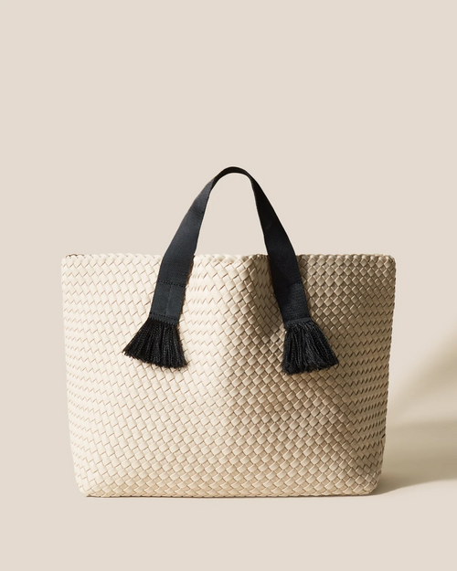 Tulum Large Tote | Moon by Naghedi Nyc