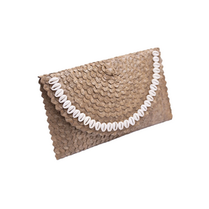 Coco - Natural Small Clutch