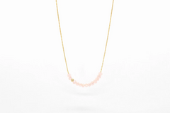 Sprinkle of Love ~ Pink necklace by Salty Cali