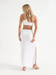 Siena Long Skirt Coconut Milk by One One