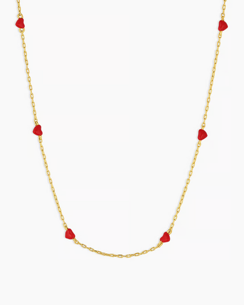 Amour Necklace Red by Gorjana