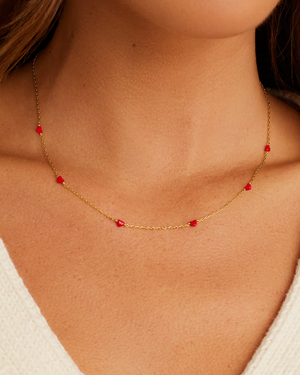 Amour Necklace Red by Gorjana