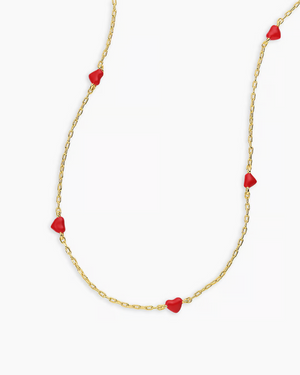 Amour Necklace Red by Gorjana