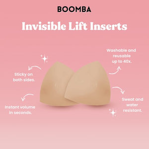 Invisible Lift Inserts In Beige By Boomba