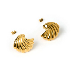 Celeste Gold Earrings by Arms of Eve