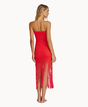 Passion Vanessa Strapless Fringe Dress by PQ Swim