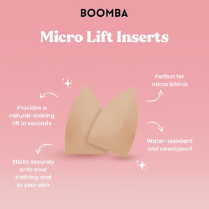 Micro Lift Inserts In Beige By Boomba