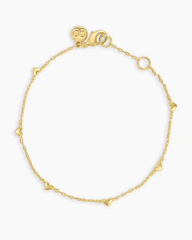 Lou Link Asymmetrical Necklace Gold by Gorjana