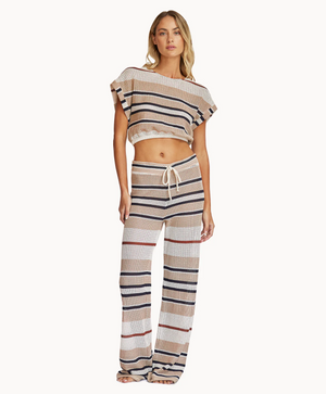 Pacific Renee Crop Top & Pacific Bree Boho Pant by PQ Swim