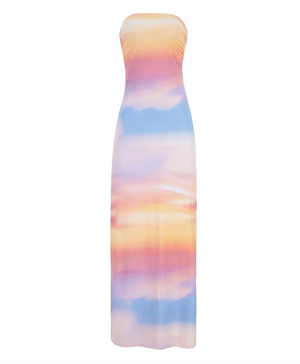 Sunset Skies Sofia Tube Dress by PQ Swim