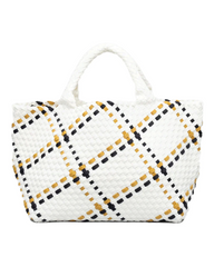 St. Barth's Large Tote | Malibu by Naghedi Nyc