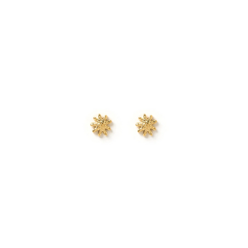 Magnolia Gold Studs by Arms of Eve