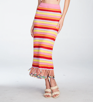 Sally Multicolor Top & Skirt Set by Capittana