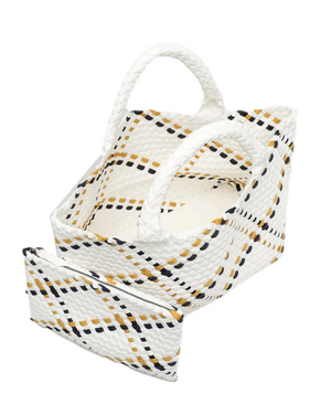 St. Barth's Large Tote | Malibu by Naghedi Nyc