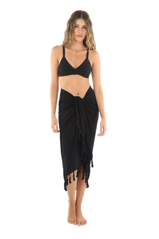 Los Cabos Top + Soliel Sarong Skirt - Seaspray by L*Space