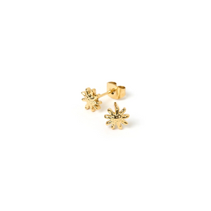 Magnolia Gold Studs by Arms of Eve