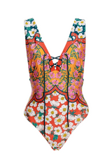 Nopal Priscila One Piece Swimsuit by Agua Bendita