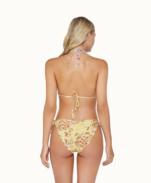 Dolce Embroidered Lettuce Edge Tri Top & Bottoms by PQ Swim
