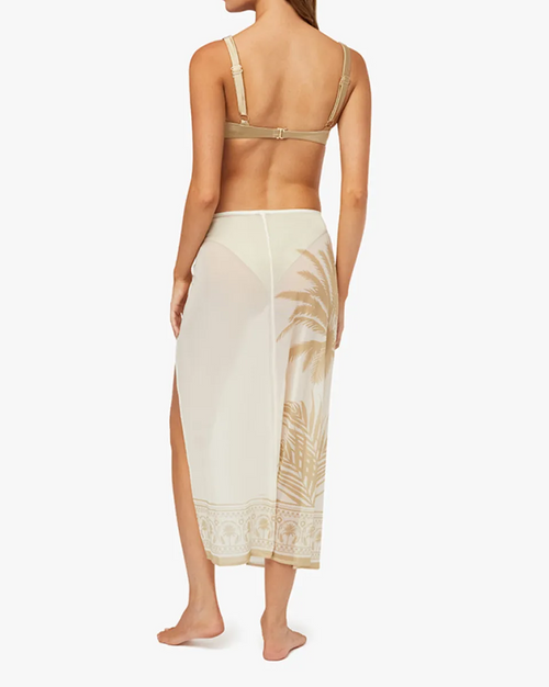 O-ring Midi Skirt - Palm Placement by We Wore What