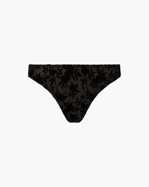 Claudia Top & Classic Scoop Bikini Bottom | Black by We Wore What