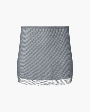 Crystal Mini Skirt by We Wore What