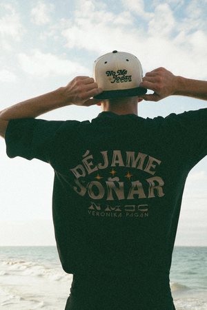 No Me Jodan Club | Snapback Cap | Off White / Navy by VP