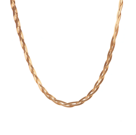 Pebbles Necklace Gold~ Salty Babes by Salty Cali