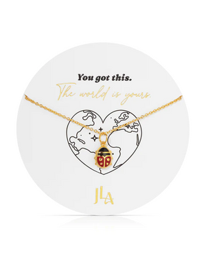 The World Is Yours - Lucky Lady Necklace By Jūrate Los Angeles