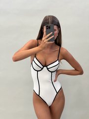 Danielle One Piece - White by We Wore What