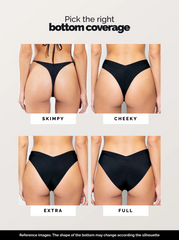 Mika Top & Misha Bottom Cheeky - Banana Bay by OneOne