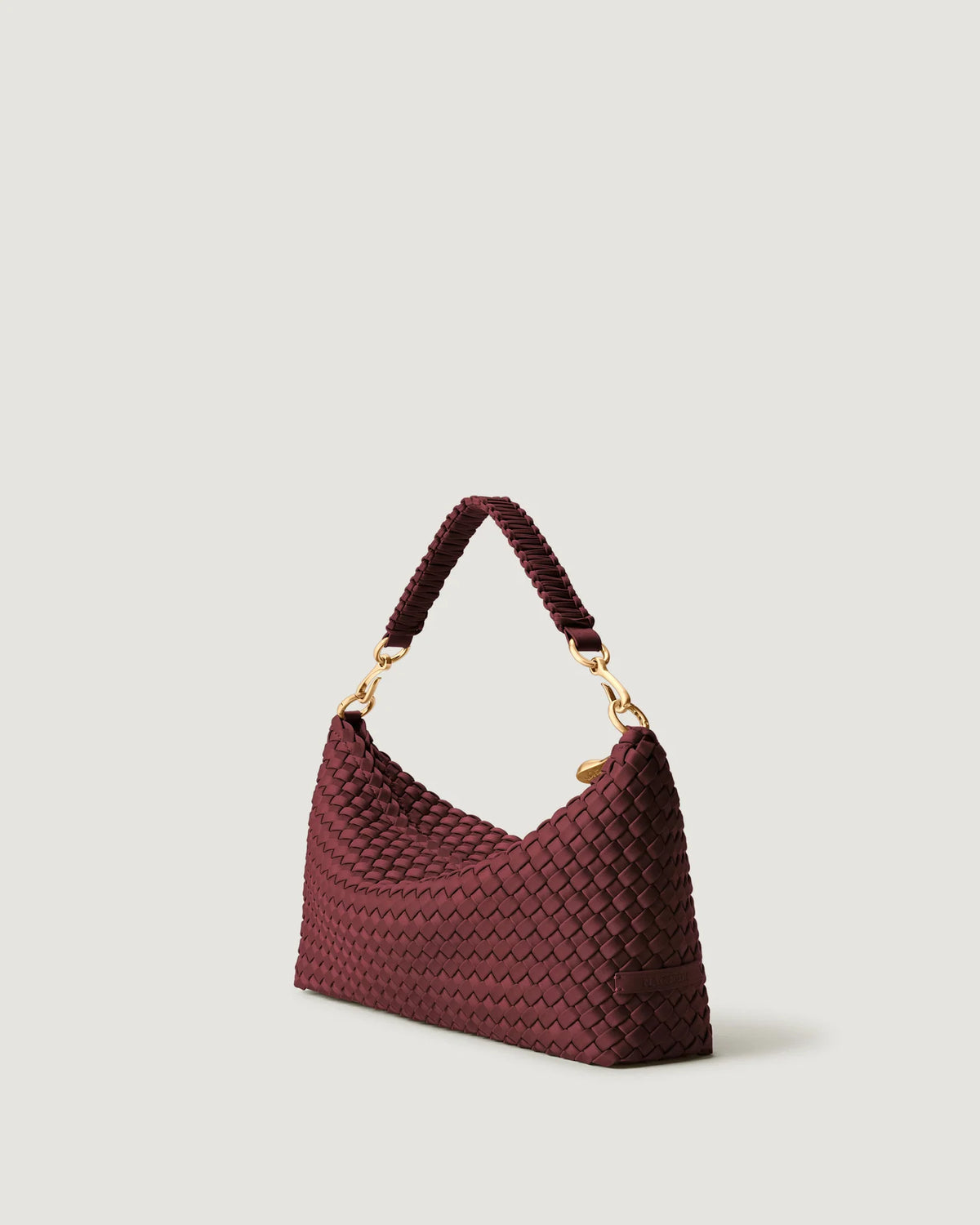 Porto Small Half-Moon Bag - Bordeaux By Naghedi