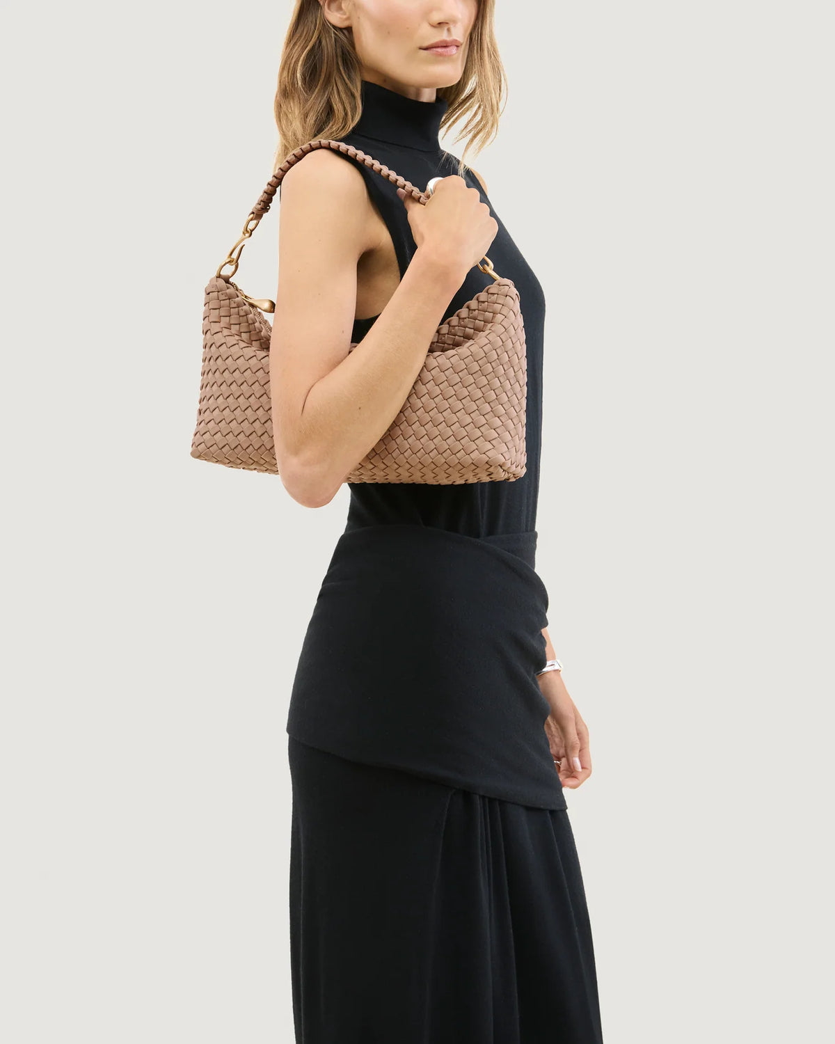 Porto Small Half-Moon Bag - Seychelles By Naghedi