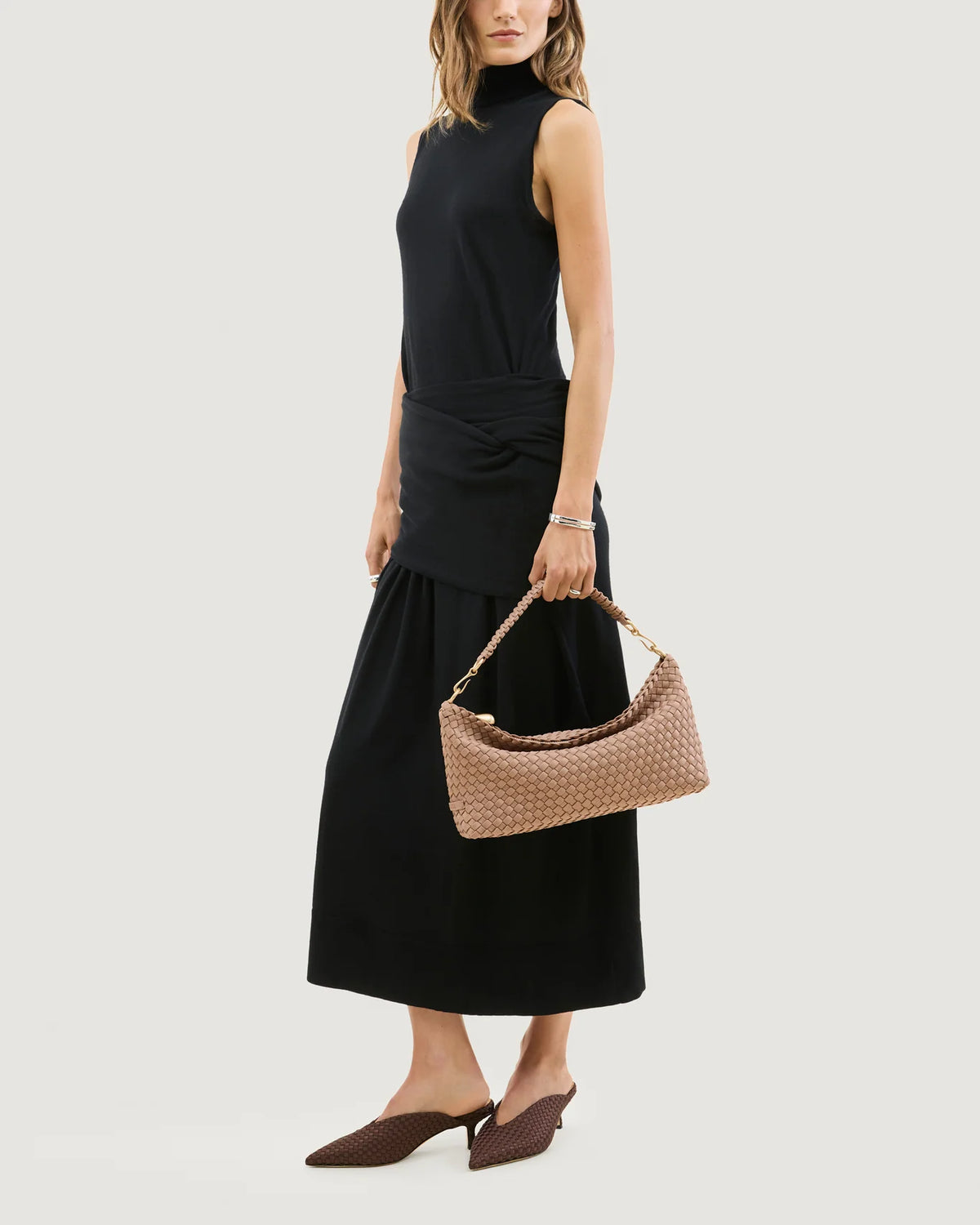 Porto Small Half-Moon Bag - Seychelles By Naghedi
