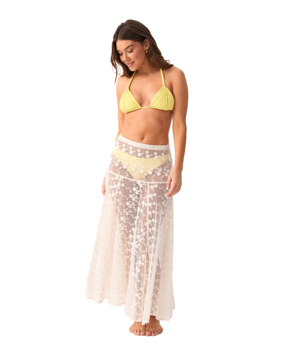 Evie Skirt Cover Up - Ivory by PQ Swim