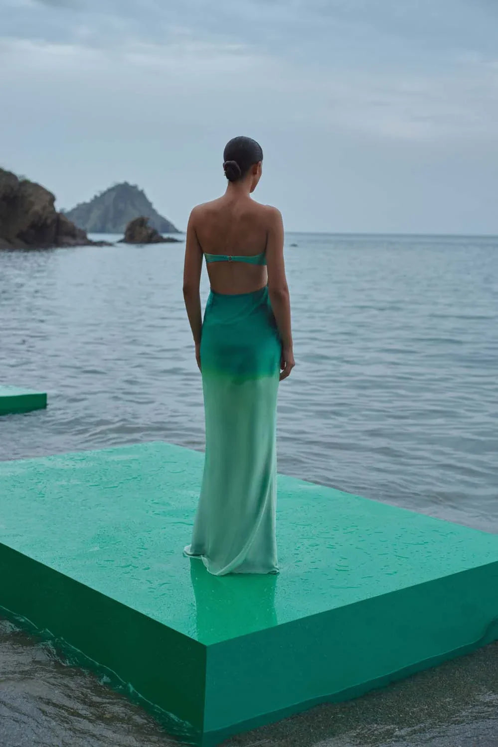 Riri Maxi Dress - Evergreen by Baobab