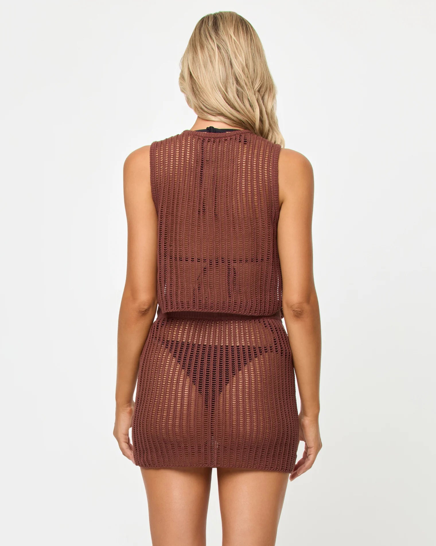 Sander Top & Sander Skirt Set - Cafe by L*Space