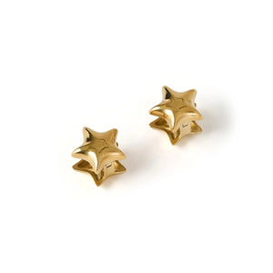 Star Struck Gold Earrings by Arms of Eve